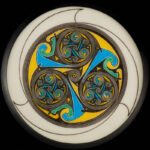 Espiral inspirada en The Book of Kells